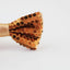 Mens Gold Sequin Patterned Bow Tie