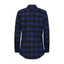 Mens Hard Yakka Foundation New Check Flannel Shirt Blue Y07295
