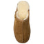 Mens Hush Puppies Loch Slippers Warm Winter Slip On Chestnut Suede Shoes