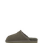 Mens Hush Puppies Loch Slippers Warm Winter Slip On Dark Olive Suede Shoes