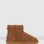 Mens Hush Puppies Lorry Slippers Warm Winter Slip On Chestnut Suede Shoes