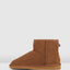 Mens Hush Puppies Lorry Slippers Warm Winter Slip On Chestnut Suede Shoes