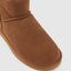 Mens Hush Puppies Lorry Slippers Warm Winter Slip On Chestnut Suede Shoes