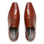Mens Julius Marlow Grand Tan Leather Lace Up Work Dress Formal Shoes
