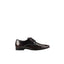 Mens Julius Marlow Jet Dark Burgundy Work Leather Lace Up Shoes
