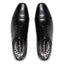 Mens Julius Marlow Yankee Black Leather Lace Up Work Dress Formal Shoes