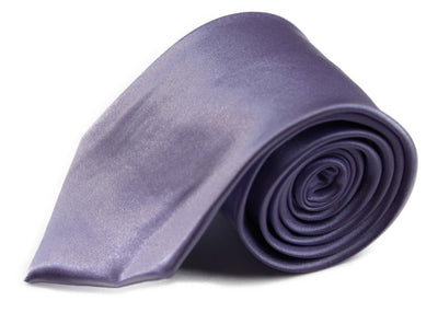Mens Lavender 8cm Plain Neck Tie