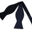 Mens Midnight Blue Self Tie Bow Tie