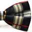 Mens Multicoloured Colourful Stripe Patterned Bow Tie
