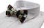 Mens Multicoloured Colourful Stripe Patterned Bow Tie