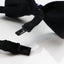 Mens Navy With Coloured Polka Dots Patterned Bow Tie