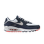 Mens Nike Air Max 90 Navy/ White/ Red Athletic Shoes