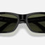 Mens Ray Ban Polarised Sunglasses Rb2283 Burbank Polished Black/Green Sunnies- M
