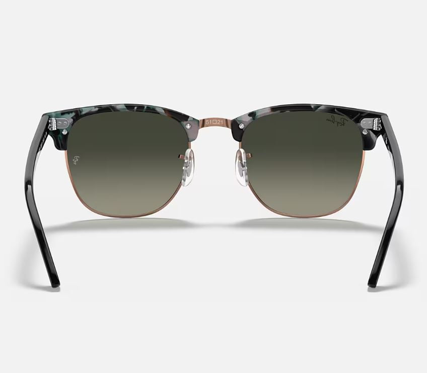 Mens Ray Ban Sunglasses Rb3016 Clubmaster Fleck Grey Green/ Grey Sunnies - L