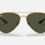 Mens Ray Ban Sunglasses Rb3675 Polished Gold/ Green Sunnies