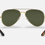 Mens Ray Ban Sunglasses Rb3675 Polished Gold/ Green Sunnies