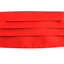 Mens Red Orange Adjustable Cummerbund