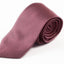 Mens Red & White Houndstooth Patterned 8cm Neck Tie
