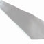 Mens Silver 10cm Plain Neck Tie