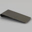 Mens Silver 2.5cms Wide Solid Money Clip