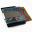 Mens Silver 2.5cms Wide Solid Money Clip