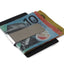Mens Silver 2cms Wide Solid Money Clip