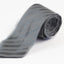 Mens Silver Multiple Striped Patterned 8cm Neck Tie