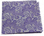 Mens Silver & Purple Boho Paisley Silk Pocket Square
