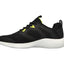 Mens Skechers Bounder - High Degree Black Lace Up Active Shoes