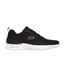 Mens Skechers Skech-Air Dynamight - Bliton Black/Red Sneaker Shoes