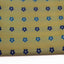 Mens Yellow & Blue Flower Silk Pocket Square