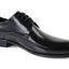 Mens Zasel Beau Black Leather Lace Up Shoes