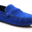 Mens Zasel Cruze Blue Black Purple Suede Leather Casual Boat Deck Loafers Shoes