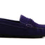 Mens Zasel Cruze Purple Suede Leather Casual Boat Deck Loafers Shoes
