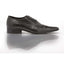Mens Zasel Hayk Black Leather Lace Up Shoes