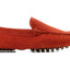 Mens Zasel Summer Boat Shoes Orange Suede Casual Slip On Deck Grip Loafers