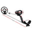 Metal Detector 180MM Deep Sensitive Water Resistant Treasure Hunter Gold Digger Black