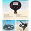 Metal Detector 180MM Deep Sensitive Water Resistant Treasure Hunter Gold Digger Black