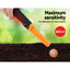 Metal Detector 40MM Sensitive Handheld Pinpointer Water Resistant Automatic Hunter Orange