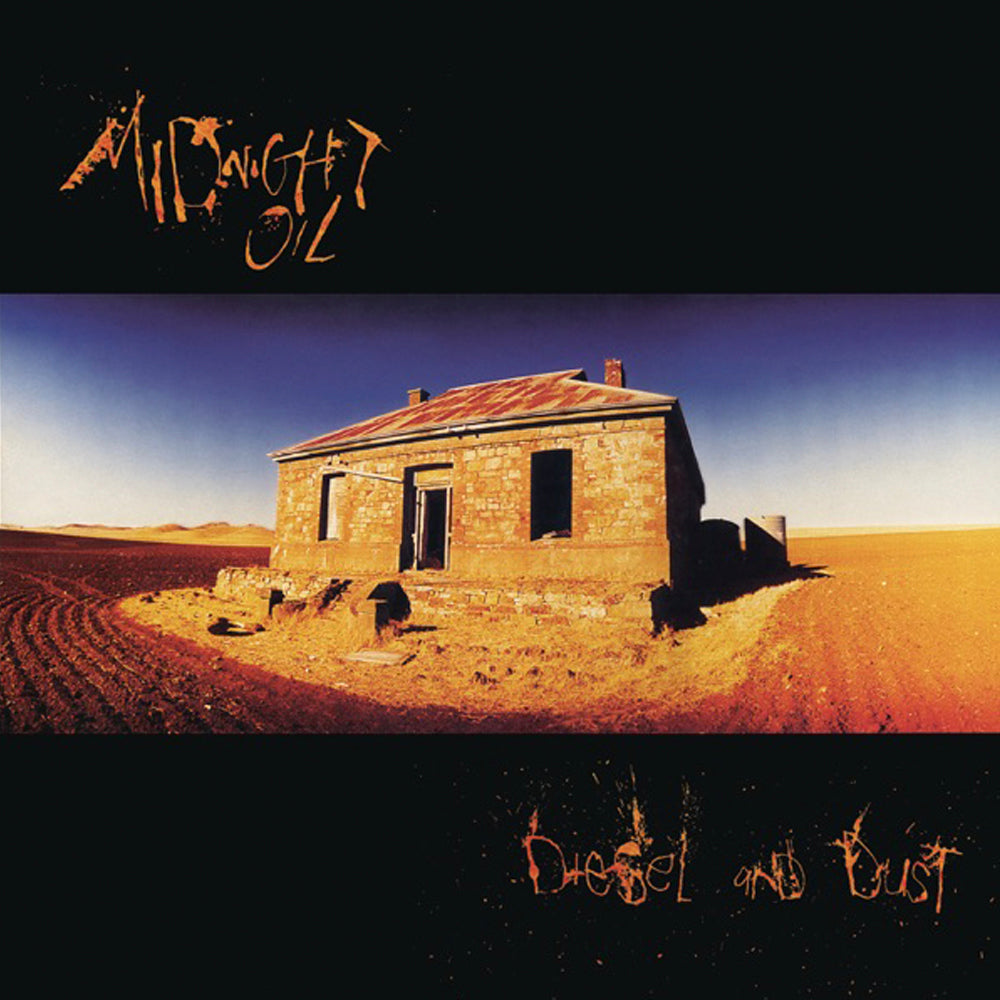 Midnight Oil Diesel And Dust Vinyl Album & Crosley Record Storage Display Stand