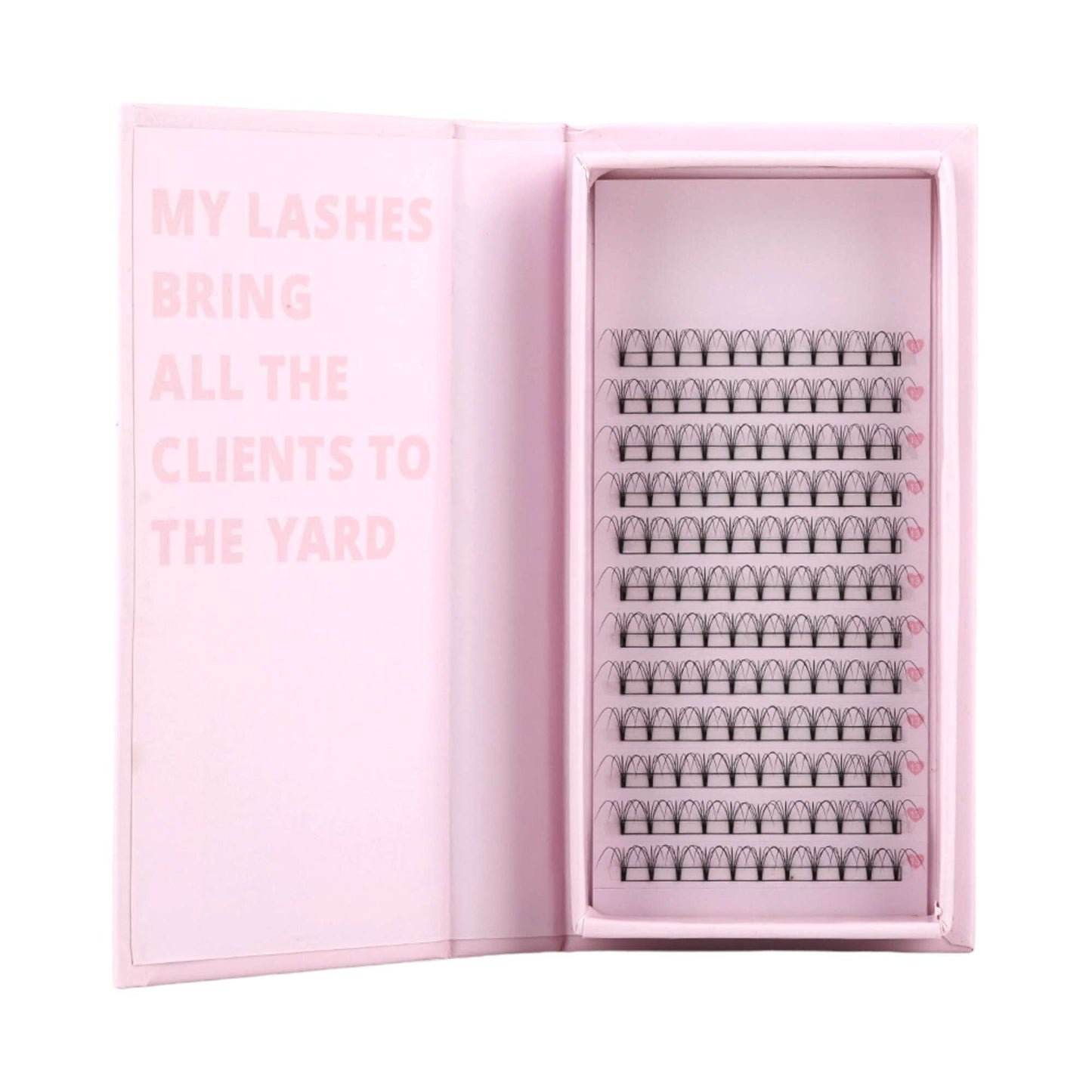 Miosh Eyelash Extensions - 5D Premade Volume Short Stem Eye Lash 0.10 / D CURL