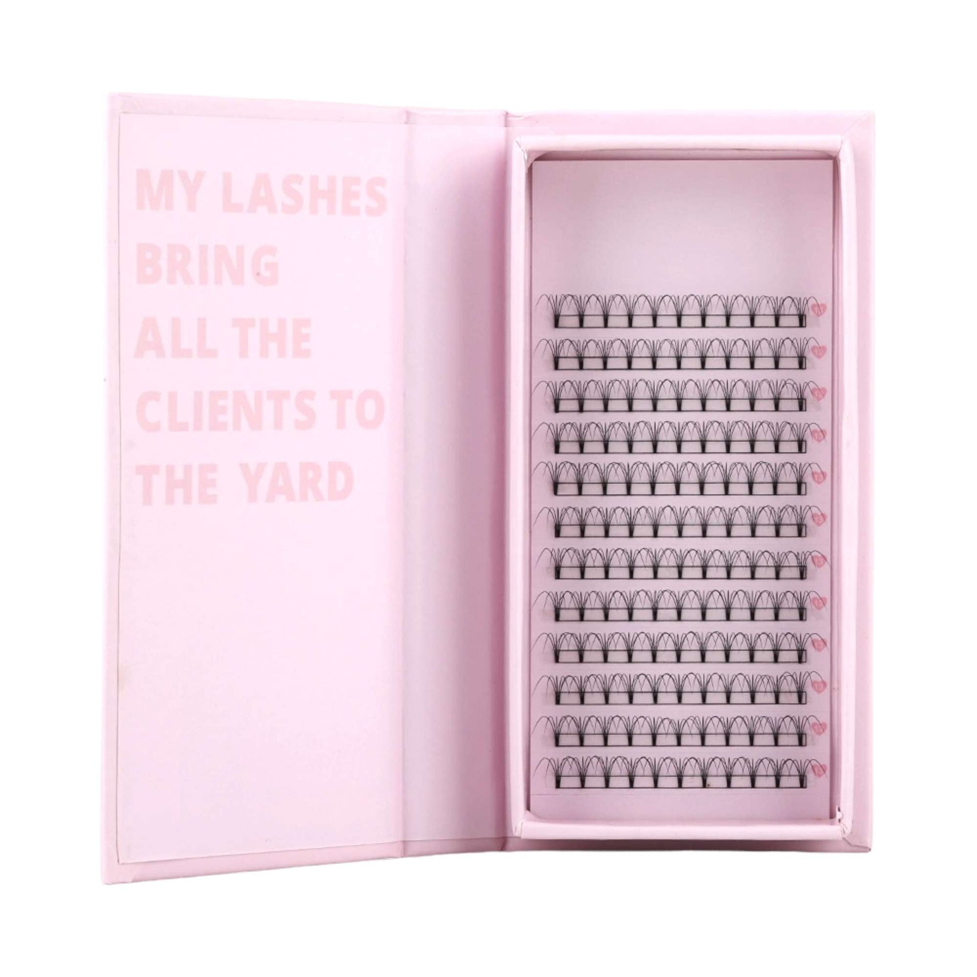 Miosh Eyelash Extensions - 5D Premade Volume Short Stem Eye Lash 0.10 / D CURL