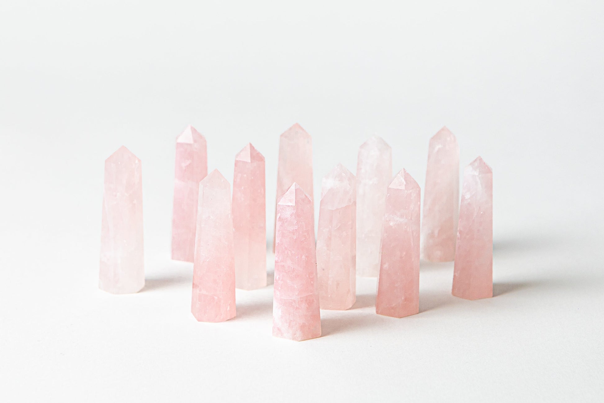Mothers Crystal Trio - Rose Quartz, Blue Calcite + Amethyst