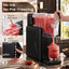 NORDA Slushie Machine 2.2L Frozen Drink Maker Ice Cream Maker Foldable Control Panel Black