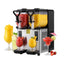 NORDA Slushie Machine 2x4L Tank Commercial Frozen Drink Maker 5 Modes Milkshake