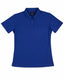 New Ladies Womens Cooldry Textured Polo Work Work Short Sleeve Tshirt Top