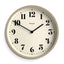 Newgate Number Four Wall Clock Matte Stone