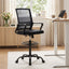 Artiss Office Chair Drafting Chairs Stool Computer Desk Studios Mesh Black