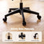 Artiss Ergonomic Office Chair Armless Study Chair Height Adjustable for Girls Boys Teens Black