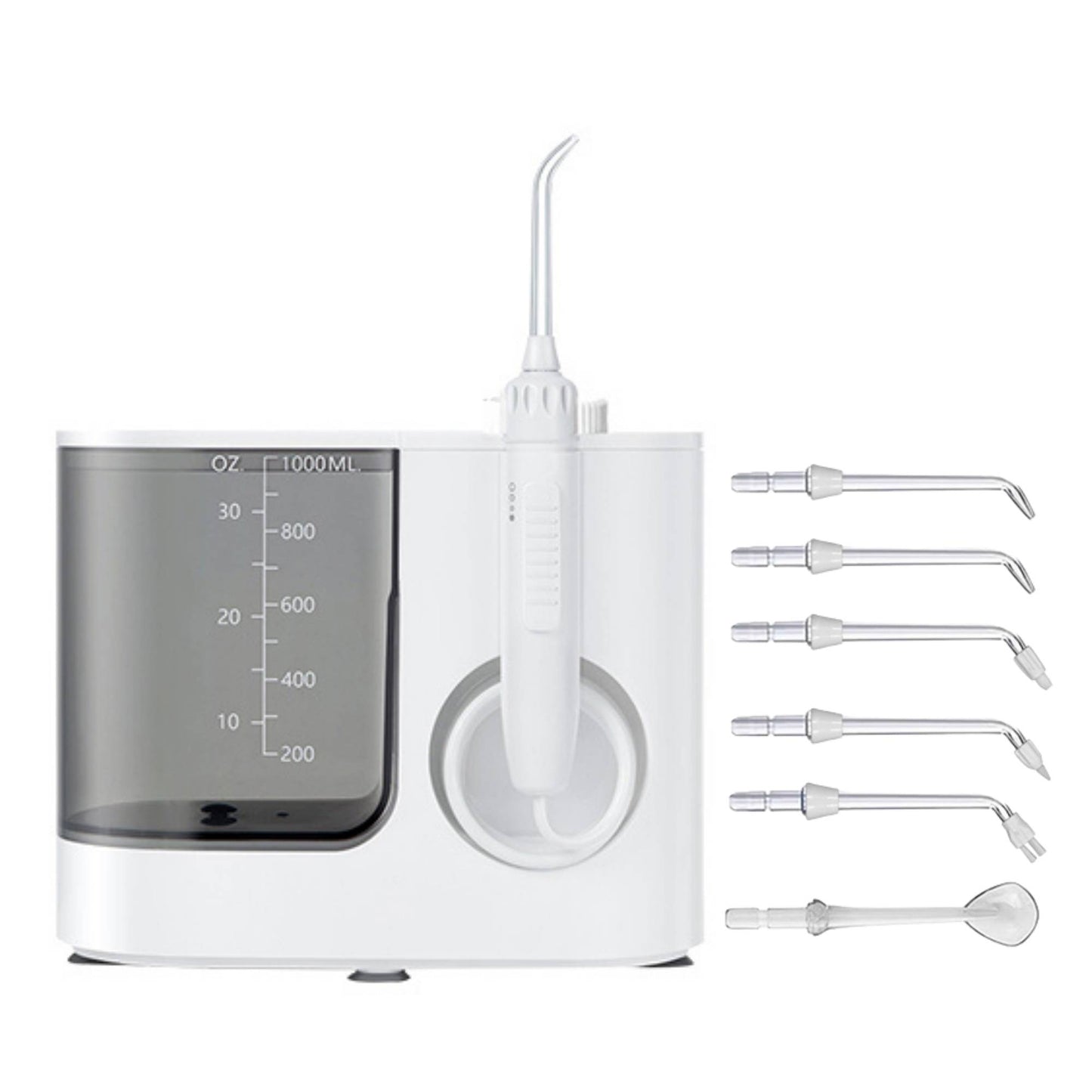 Orku 1000ml Water Flosser Electric Oral Irrigator - Adjustable Pressure White
